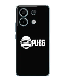 Чехол для Xiaomi Redmi Note 13 Pro (5G) с картинкой «PUBG — классический лого»