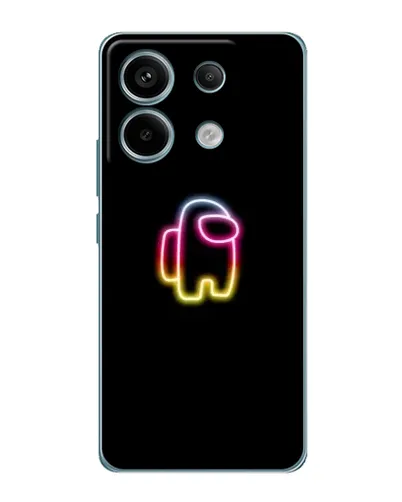 Чехол для Xiaomi Redmi Note 13 Pro (5G) с картинкой «Among Us градиент»