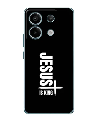 Чехол для Xiaomi Redmi Note 13 Pro (5G) с картинкой «Вертикаль веры Jesus»
