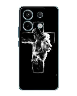 Чехол для Xiaomi Redmi Note 13 Pro (5G) с картинкой «Сияющий крест Jesus»