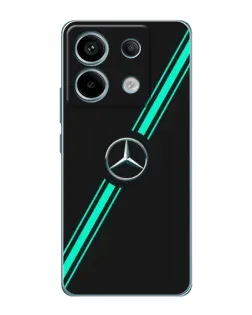 Чохол для Xiaomi Redmi Note 13 Pro (5G) з картинкою «Спортивні лінії Mercedes»