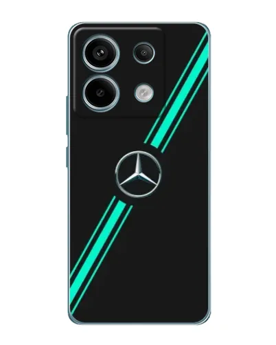 Чохол для Xiaomi Redmi Note 13 Pro (5G) з картинкою «Спортивні лінії Mercedes» Чохол для Xiaomi Redmi Note 13 Pro (5G) з картинкою «Спортивні лінії Mercedes»