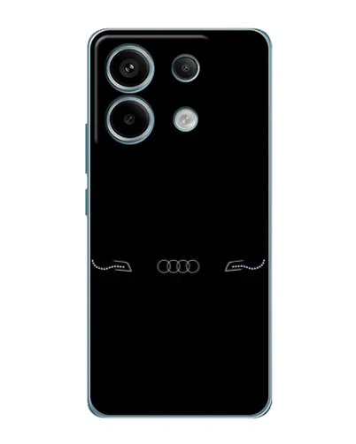 Чехол для Xiaomi Redmi Note 13 Pro (5G) с картинкой «Audi — световой подпись»
