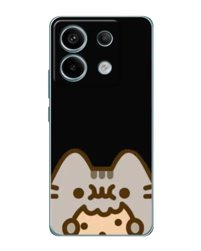 Чехол для Xiaomi Redmi Note 13 Pro (5G) с картинкой «Пушин на черном» Чехол для Xiaomi Redmi Note 13 Pro (5G) с картинкой «Пушин на черном»