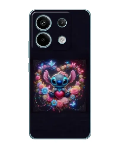 Чехол для Xiaomi Redmi Note 13 Pro (5G) с картинкой «Stitch в цветах» Чехол для Xiaomi Redmi Note 13 Pro (5G) с картинкой «Stitch в цветах»