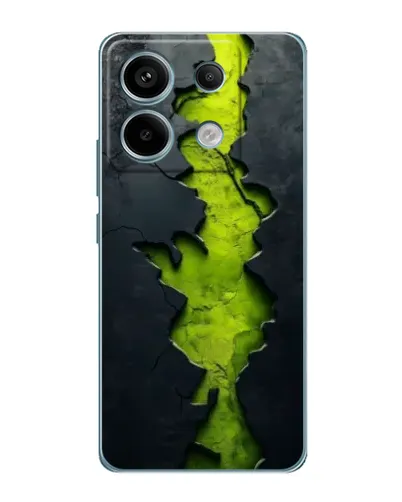 Чехол для Xiaomi Redmi Note 13 Pro (5G) с картинкой «Салатовый разлом скалы» Чехол для Xiaomi Redmi Note 13 Pro (5G) с картинкой «Салатовый разлом скалы»