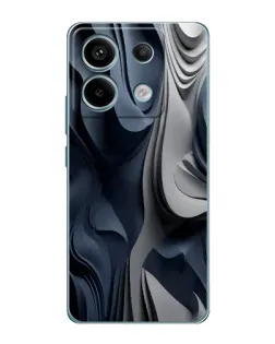 Чохол для Xiaomi Redmi Note 13 Pro (5G) з картинкою «Об'ємні сині складки» Чохол для Xiaomi Redmi Note 13 Pro (5G) з картинкою «Об'ємні сині складки»
