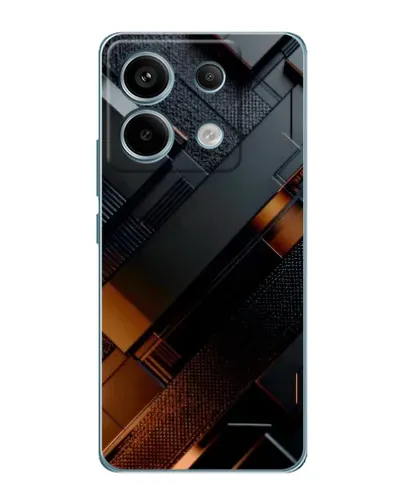 Чехол для Xiaomi Redmi Note 13 Pro (5G) с картинкой «Черные геометрические блоки» Чехол для Xiaomi Redmi Note 13 Pro (5G) с картинкой «Черные геометрические блоки»
