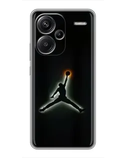 Чехол для Xiaomi Redmi Note 13 Pro Plus с картинкой «Jordan Gradient Logo» Чехол для Xiaomi Redmi Note 13 Pro Plus с картинкой «Jordan Gradient Logo»
