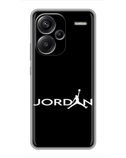 Чехол для Xiaomi Redmi Note 13 Pro Plus с картинкой «Jordan White Logo» Чехол для Xiaomi Redmi Note 13 Pro Plus с картинкой «Jordan White Logo»