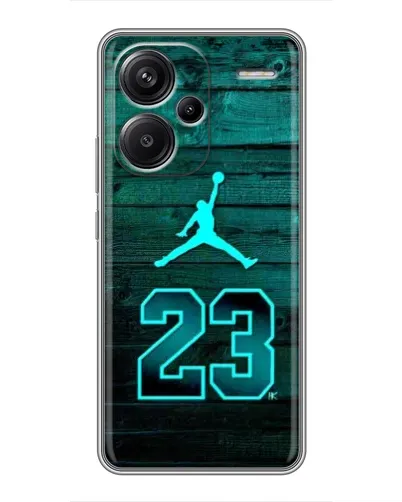 Чехол для Xiaomi Redmi Note 13 Pro Plus с картинкой «Jordan Cyan 23» Чехол для Xiaomi Redmi Note 13 Pro Plus с картинкой «Jordan Cyan 23»