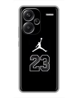 Чехол для Xiaomi Redmi Note 13 Pro Plus с картинкой «Jordan Flight 23»