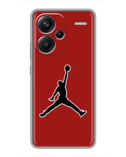 Чехол для Xiaomi Redmi Note 13 Pro Plus с картинкой «Jordan Red Back» Чехол для Xiaomi Redmi Note 13 Pro Plus с картинкой «Jordan Red Back»