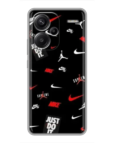 Чехол для Xiaomi Redmi Note 13 Pro Plus с картинкой «Nike Mix Pattern» Чехол для Xiaomi Redmi Note 13 Pro Plus с картинкой «Nike Mix Pattern»