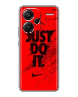 Чехол для Xiaomi Redmi Note 13 Pro Plus с картинкой «Nike Just Do It»