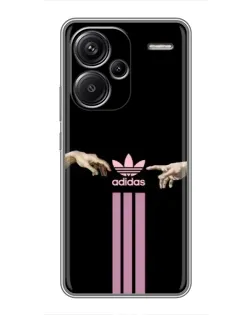 Чехол для Xiaomi Redmi Note 13 Pro Plus с картинкой «Adidas Hands»