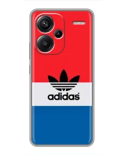 Чехол для Xiaomi Redmi Note 13 Pro Plus с картинкой «Ретро блоки Adidas»