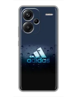 Чехол для Xiaomi Redmi Note 13 Pro Plus с картинкой «Adidas Water Drops»