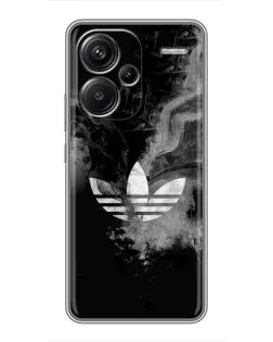 Чехол для Xiaomi Redmi Note 13 Pro Plus с картинкой «Абстрактный дым Adidas»