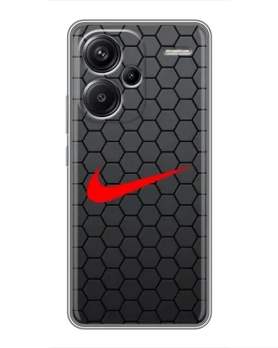 Чехол для Xiaomi Redmi Note 13 Pro Plus с картинкой «Nike — карбоновая сетка» Чехол для Xiaomi Redmi Note 13 Pro Plus с картинкой «Nike — карбоновая сетка»