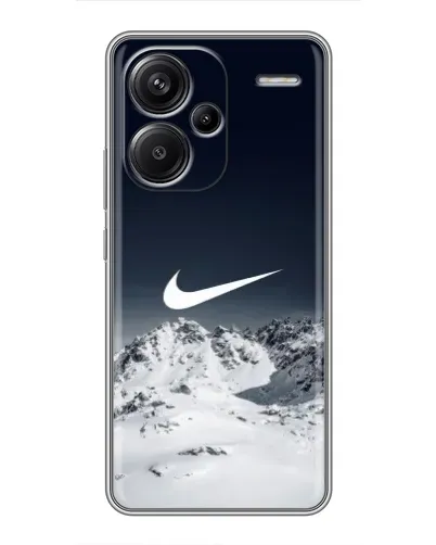 Чехол для Xiaomi Redmi Note 13 Pro Plus с картинкой «Nike — зимние горы» Чехол для Xiaomi Redmi Note 13 Pro Plus с картинкой «Nike — зимние горы»