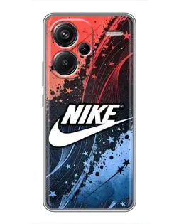 Чехол для Xiaomi Redmi Note 13 Pro Plus с картинкой «Градиентный принт Найк»