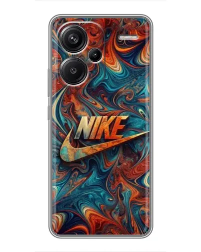 Чехол для Xiaomi Redmi Note 13 Pro Plus с картинкой «Nike в абстракции» Чехол для Xiaomi Redmi Note 13 Pro Plus с картинкой «Nike в абстракции»