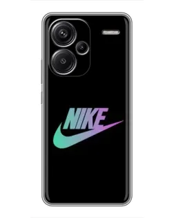 Чехол для Xiaomi Redmi Note 13 Pro Plus с картинкой «Nike — городская ночь»
