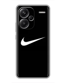 Чехол для Xiaomi Redmi Note 13 Pro Plus с картинкой «Минималистический Найк»