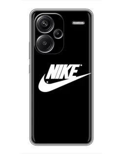 Чехол для Xiaomi Redmi Note 13 Pro Plus с картинкой «Мазки краски Nike»
