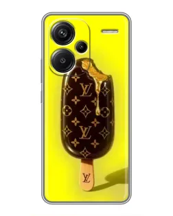 Чехол для Xiaomi Redmi Note 13 Pro Plus с картинкой «Мороженое от LV»