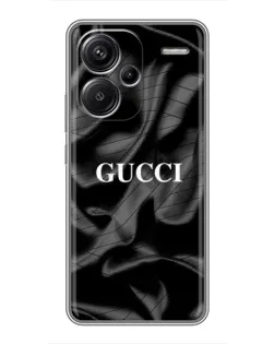 Чохол для Xiaomi Redmi Note 13 Pro Plus з картинкою «Gucci — шовкові хвилі»