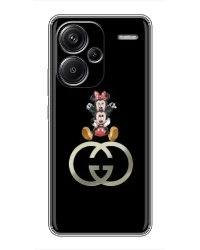 Чехол для Xiaomi Redmi Note 13 Pro Plus с картинкой «Минни Маус на лого» Чехол для Xiaomi Redmi Note 13 Pro Plus с картинкой «Минни Маус на лого»