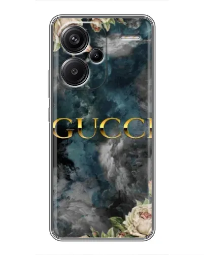 Чехол для Xiaomi Redmi Note 13 Pro Plus с картинкой «Абстрактные цветы Gucci» Чехол для Xiaomi Redmi Note 13 Pro Plus с картинкой «Абстрактные цветы Gucci»