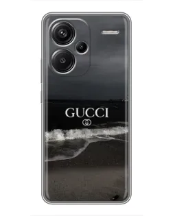 Чехол для Xiaomi Redmi Note 13 Pro Plus с картинкой «Gucci — морской прибой»