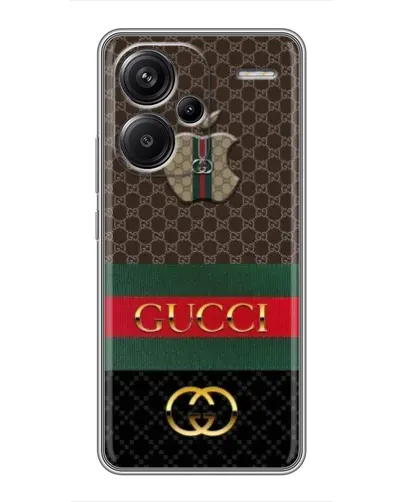 Чехол для Xiaomi Redmi Note 13 Pro Plus с картинкой «Gucci — брендированный десерт» Чехол для Xiaomi Redmi Note 13 Pro Plus с картинкой «Gucci — брендированный десерт»