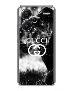Чехол для Xiaomi Redmi Note 13 Pro Plus с картинкой «Gucci — дикая природа»
