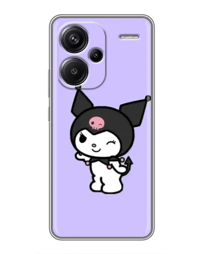 Чохол для Xiaomi Redmi Note 13 Pro Plus з картинкою «Класична Kuromi»