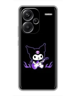 Чохол для Xiaomi Redmi Note 13 Pro Plus з картинкою «Електрична Kuromi»