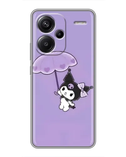 Чохол для Xiaomi Redmi Note 13 Pro Plus з картинкою «Kuromi з парасолькою»