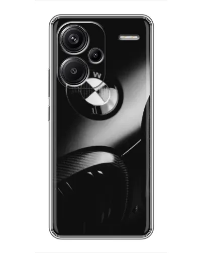 Чехол для Xiaomi Redmi Note 13 Pro Plus с картинкой «Эмблема BMW — макро»
