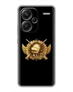 Чохол для Xiaomi Redmi Note 13 Pro Plus з картинкою «PUBG — помаранчевий градієнт» Чохол для Xiaomi Redmi Note 13 Pro Plus з картинкою «PUBG — помаранчевий градієнт»
