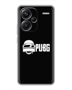 Чохол для Xiaomi Redmi Note 13 Pro Plus з картинкою «PUBG — класичний лого»