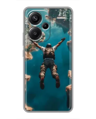 Чохол для Xiaomi Redmi Note 13 Pro Plus з картинкою «PUBG — вільне падіння»