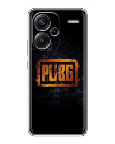 Чохол для Xiaomi Redmi Note 13 Pro Plus з картинкою «PUBG — золотий логотип»