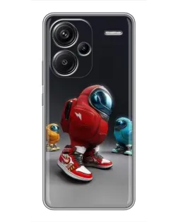 Чохол для Xiaomi Redmi Note 13 Pro Plus з картинкою «Among Us — 3D стиль» Чохол для Xiaomi Redmi Note 13 Pro Plus з картинкою «Among Us — 3D стиль»