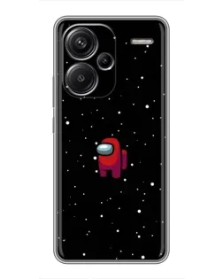 Чохол для Xiaomi Redmi Note 13 Pro Plus з картинкою «Червоний Among Us»