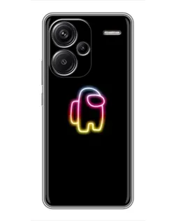 Чохол для Xiaomi Redmi Note 13 Pro Plus з картинкою «Among Us градієнт»