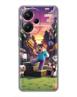 Чохол для Xiaomi Redmi Note 13 Pro Plus з картинкою «Стів на фермі» Чохол для Xiaomi Redmi Note 13 Pro Plus з картинкою «Стів на фермі»