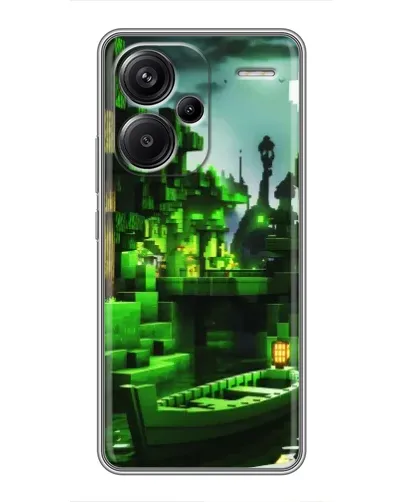 Чехол для Xiaomi Redmi Note 13 Pro Plus с картинкой «Minecraft лесной пейзаж» Чехол для Xiaomi Redmi Note 13 Pro Plus с картинкой «Minecraft лесной пейзаж»